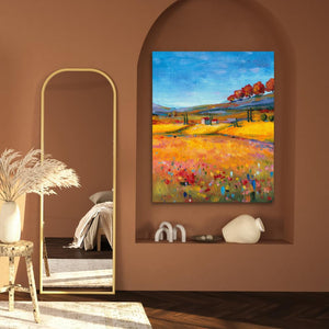 Village Landscape - Luxury Wall Art