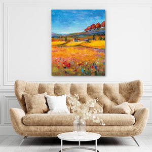 Village Landscape - Luxury Wall Art