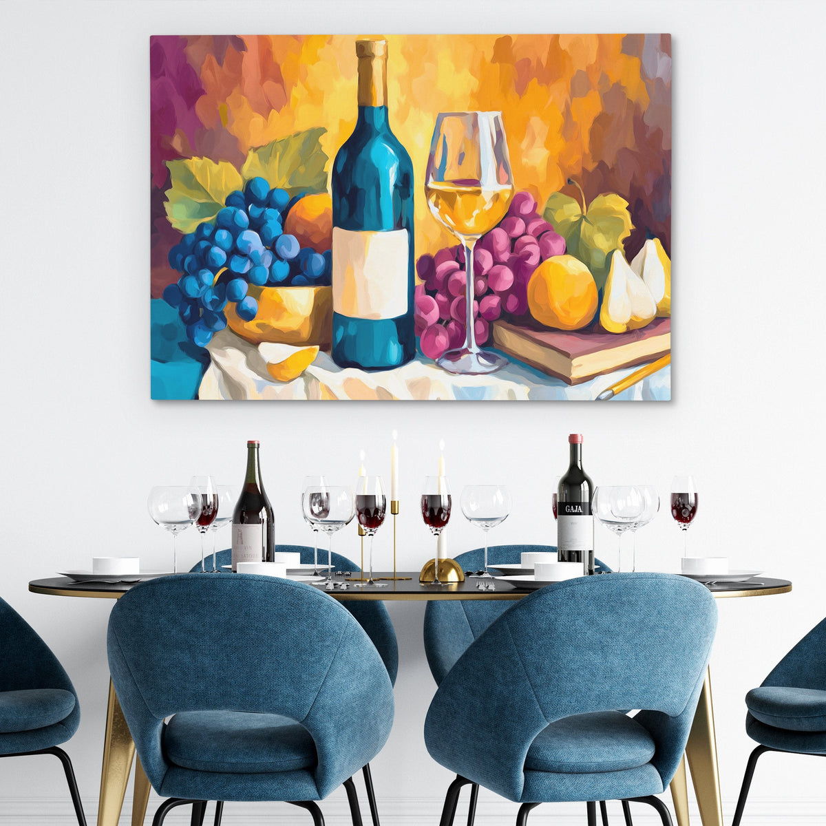 Vintage Evenings Promise - Luxury Wall Art