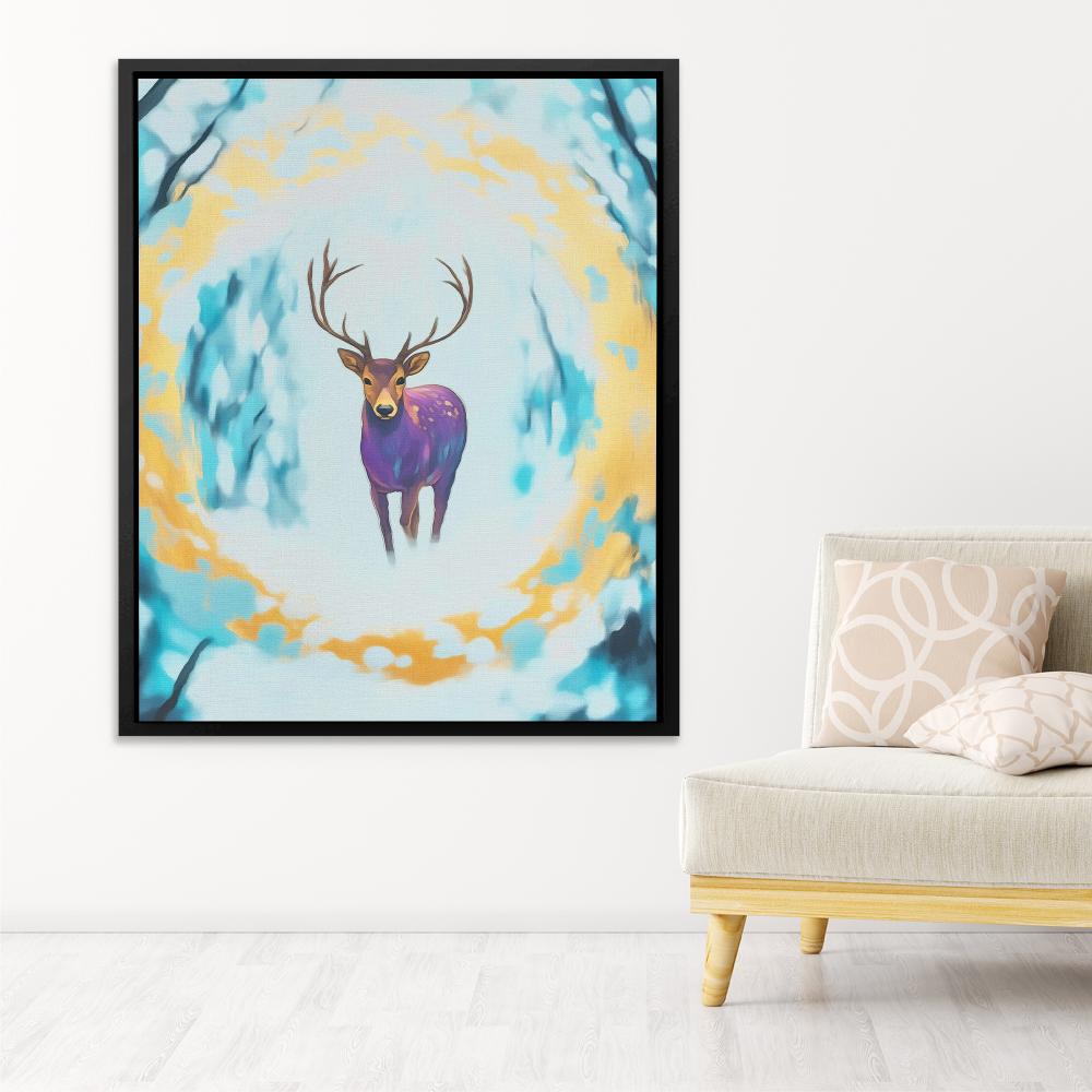 Violet Echoes - Luxury Wall Art