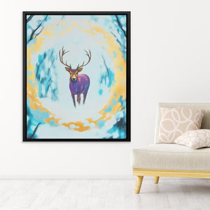 Violet Echoes - Luxury Wall Art