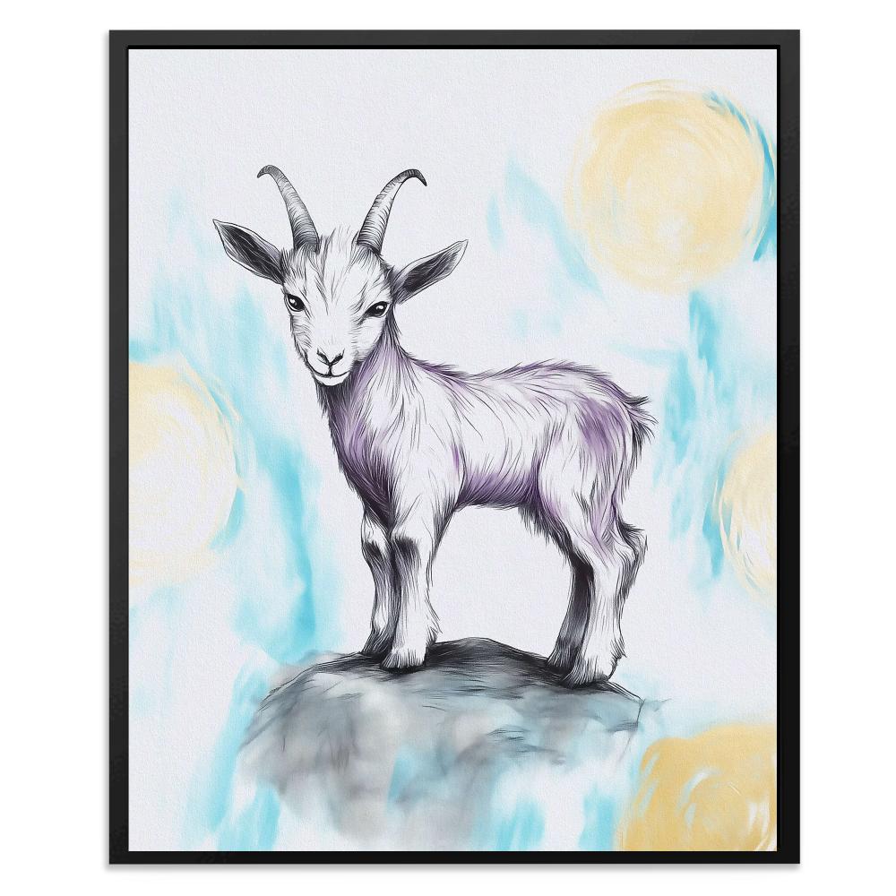 Violet Mountain - Luxury Wall Art