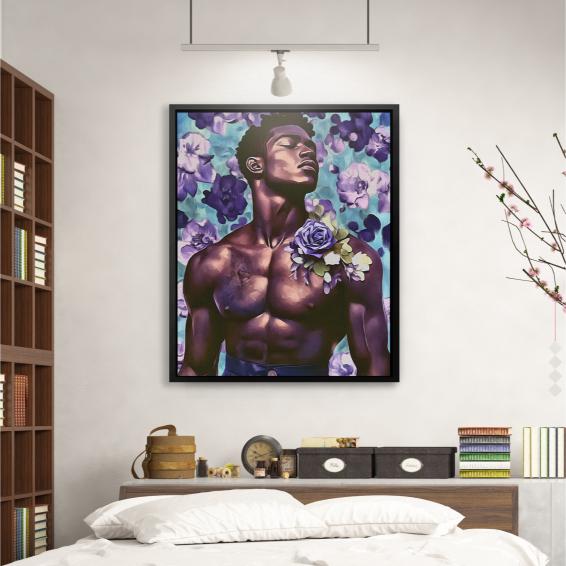 Violet Reverie - Luxury Wall Art