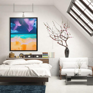 Violet Shores - Luxury Wall Art