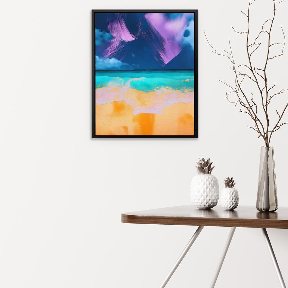 Violet Shores - Luxury Wall Art