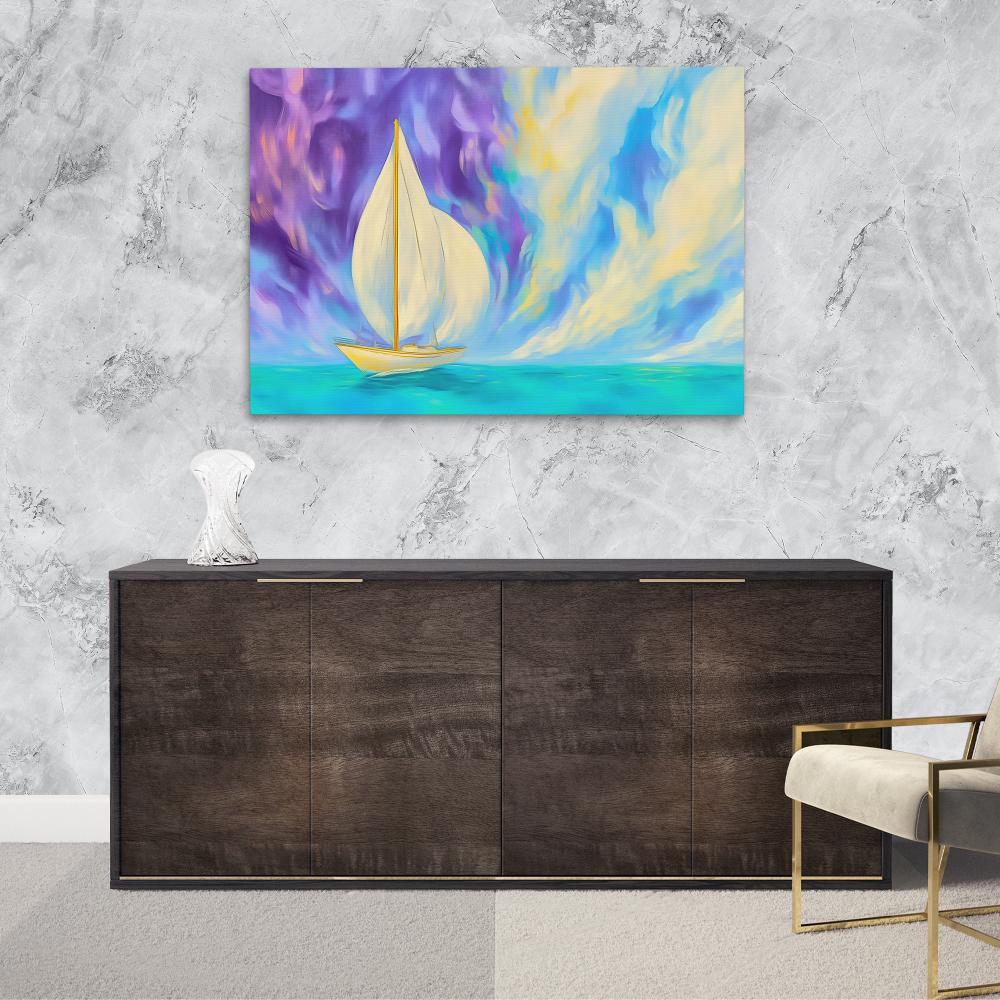 Voyage Through the Veil - Luxury Wall Art