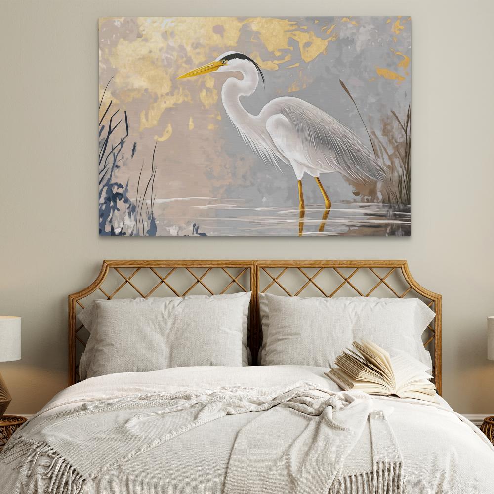 Wading Through Light - Luxury Wall Art