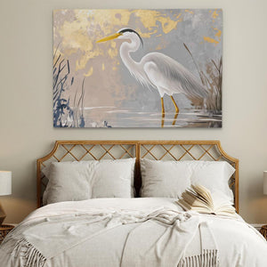 Wading Through Light - Luxury Wall Art