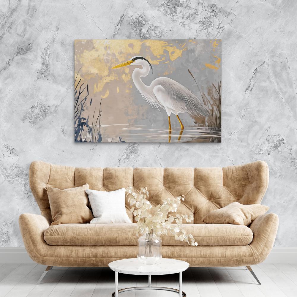Wading Through Light - Luxury Wall Art