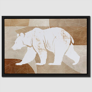 Walking Bear - Luxury Wall Art