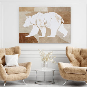 Walking Bear - Luxury Wall Art