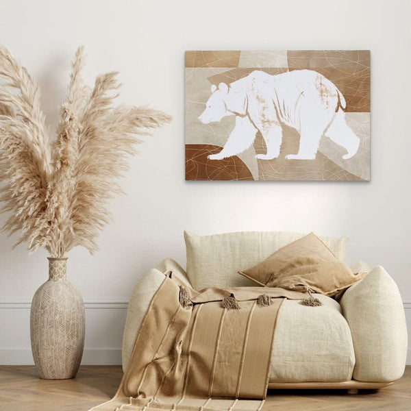 Walking Bear in a room
