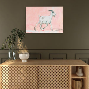 Walking Goat - Luxury Wall Art