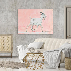 Walking Goat - Luxury Wall Art