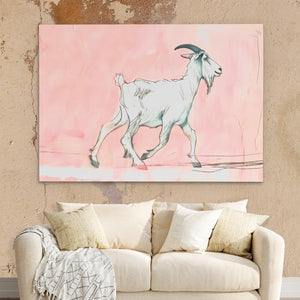 Walking Goat - Luxury Wall Art