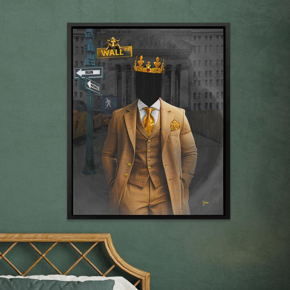 Wall Street Riches - Luxury Wall Art