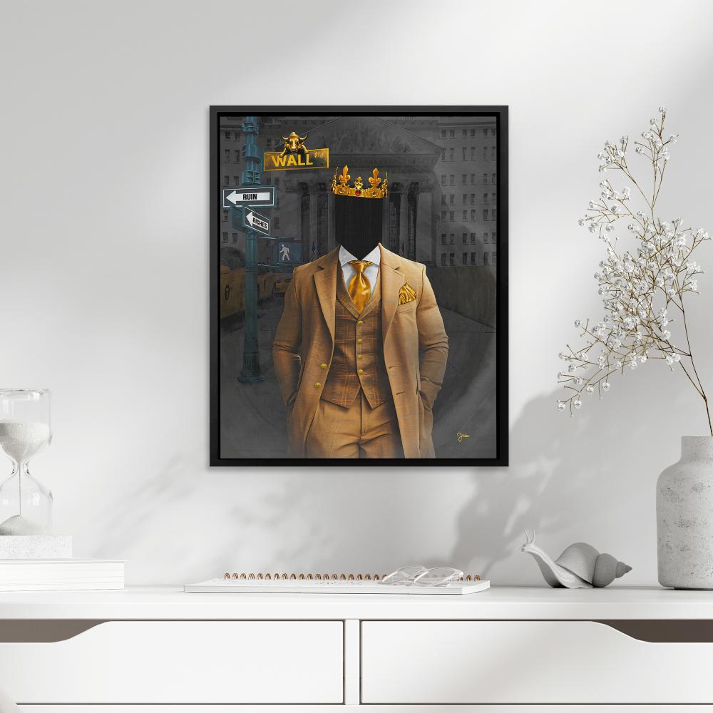 Wall Street Riches - Luxury Wall Art