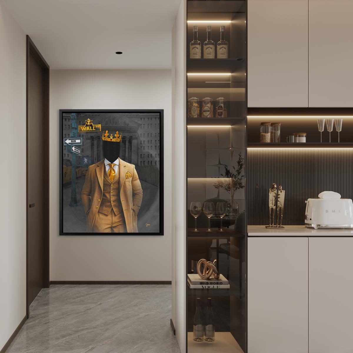 Wall Street Riches - Luxury Wall Art
