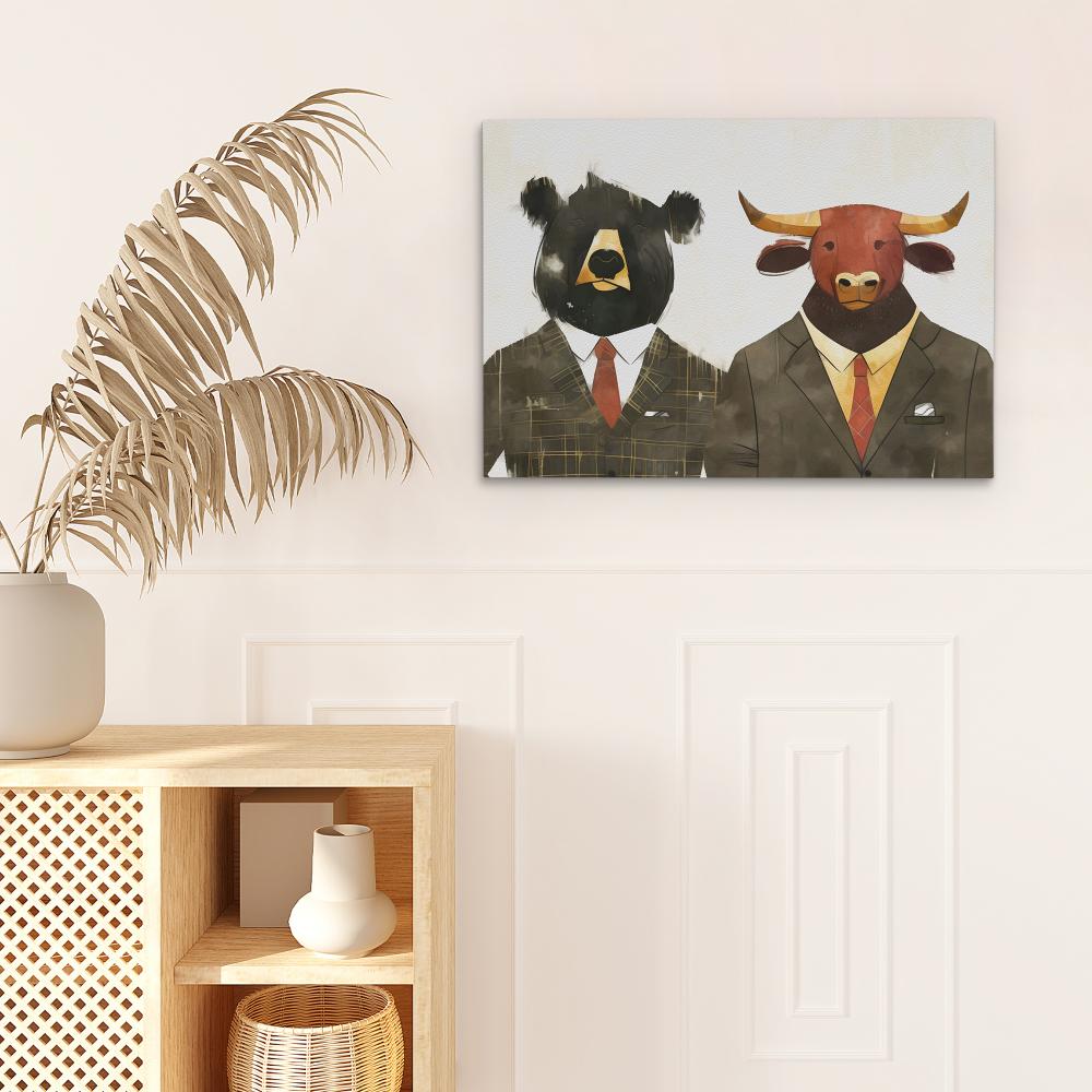 Wall Street Stonks - Luxury Wall Art