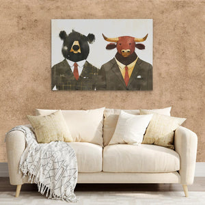 Wall Street Stonks - Luxury Wall Art