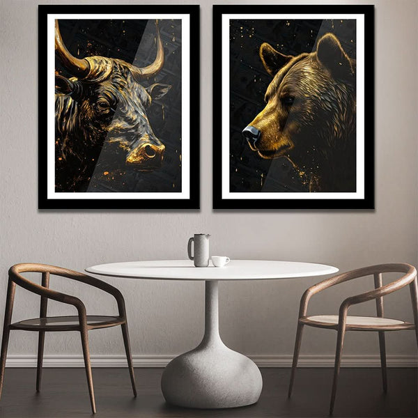 Wall Street Warriors Semi-Gloss Prints