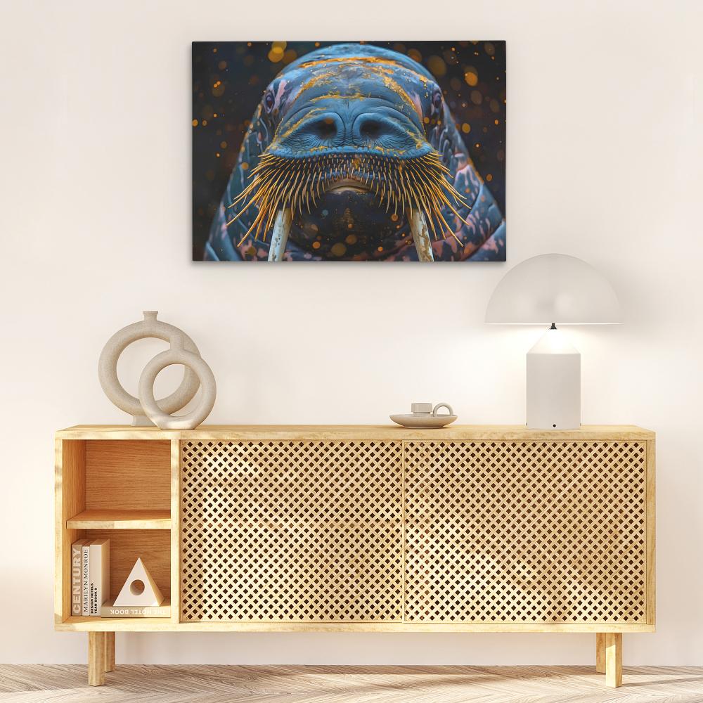 Walrus Mustache - Luxury Wall Art