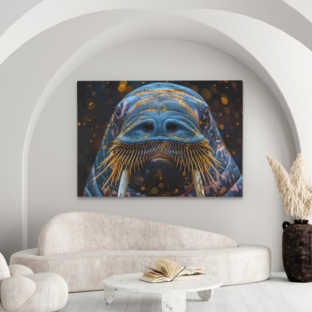 Walrus Mustache - Luxury Wall Art