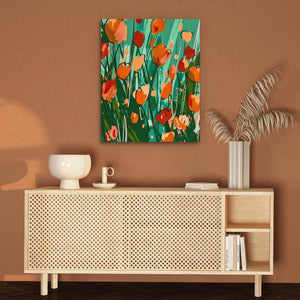 Warm Abstractions - Luxury Wall Art