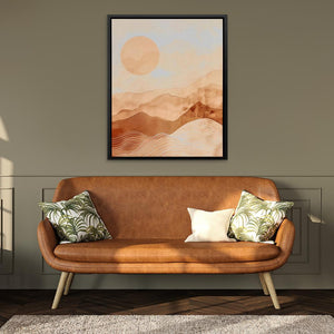 Warm Hills - Luxury Wall Art