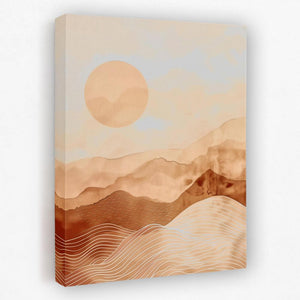 Warm Hills - Luxury Wall Art