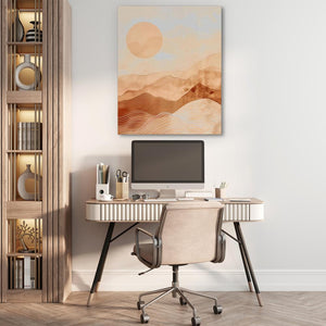 Warm Hills - Luxury Wall Art