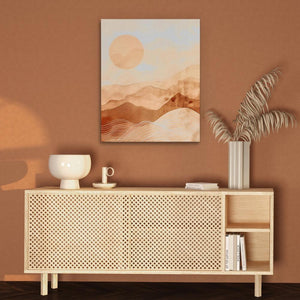 Warm Hills - Luxury Wall Art