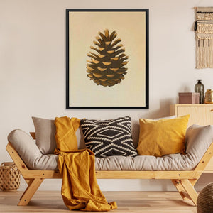 Warm Pinecone - Luxury Wall Art
