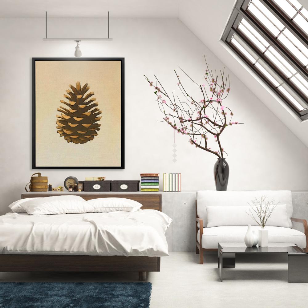 Warm Pinecone - Luxury Wall Art