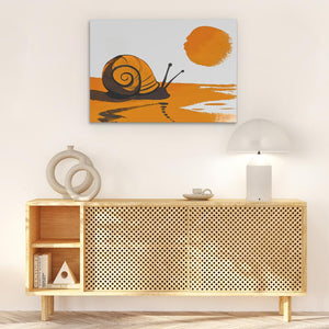 Warm Snail - Luxury Wall Art