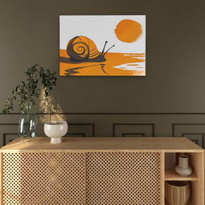 Warm Snail - Luxury Wall Art