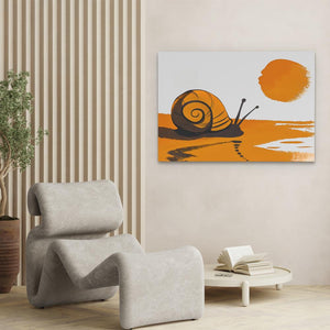 Warm Snail - Luxury Wall Art