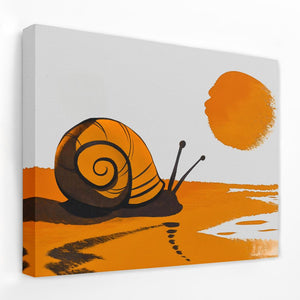 Warm Snail - Luxury Wall Art