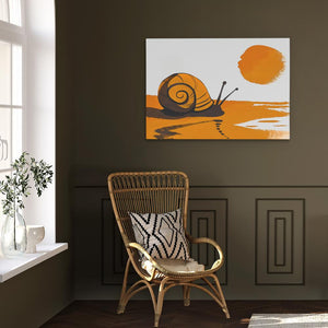 Warm Snail - Luxury Wall Art