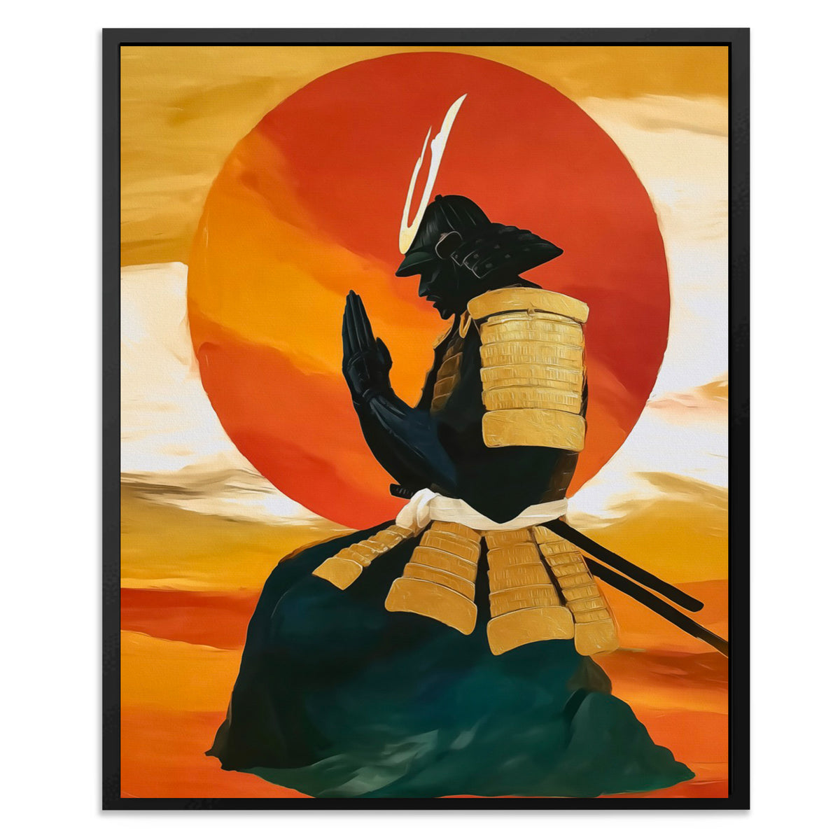 Warriors Dawn Meditation - Luxury Wall Art