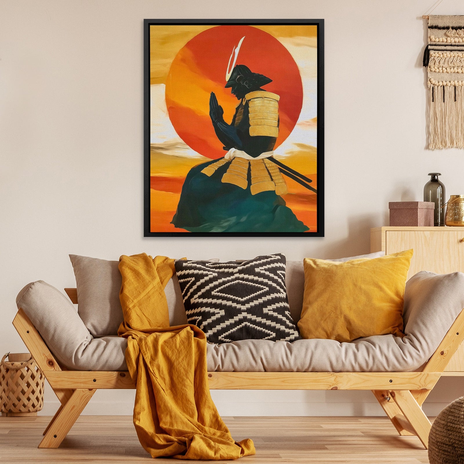 Warriors Dawn Meditation - Luxury Wall Art