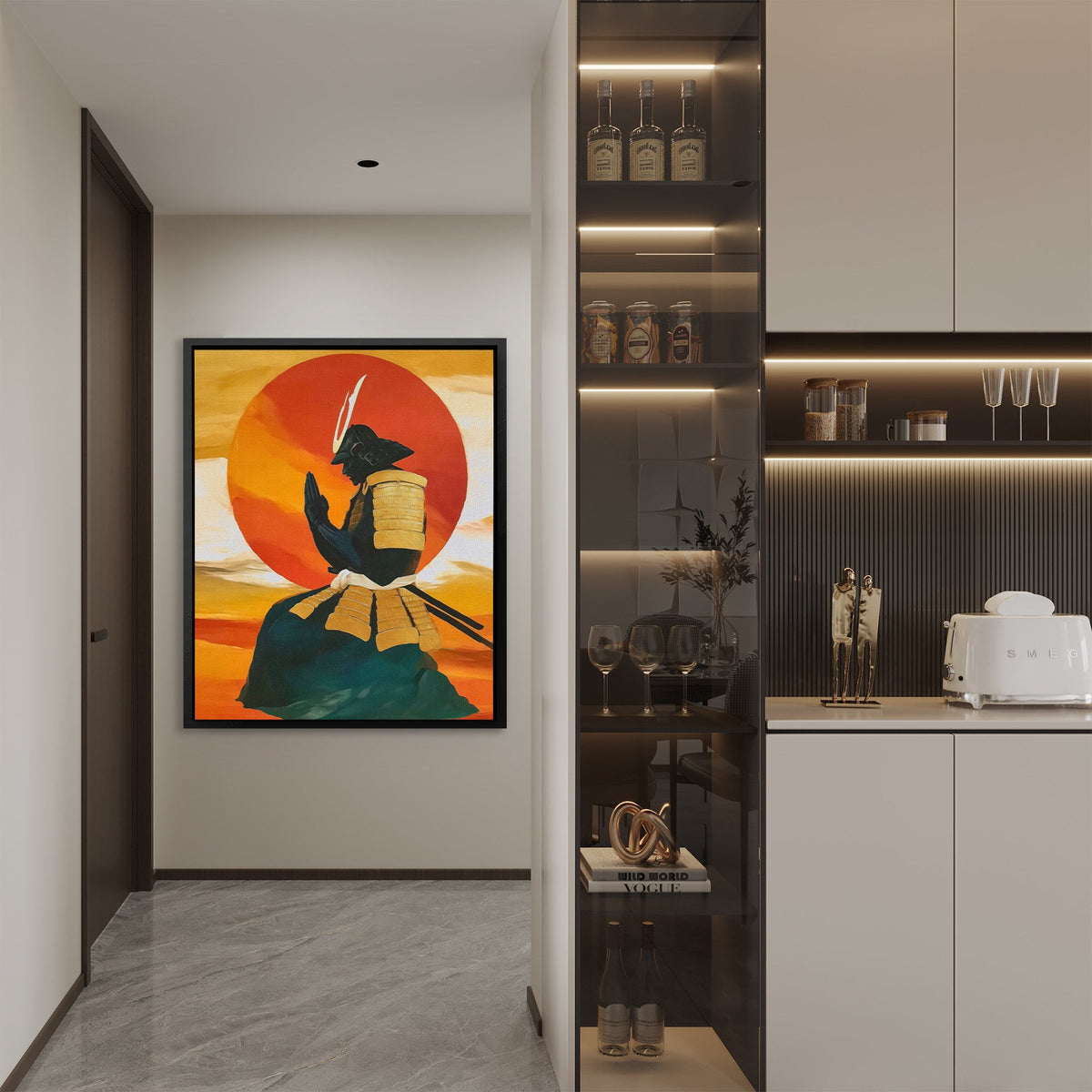 Warriors Dawn Meditation - Luxury Wall Art