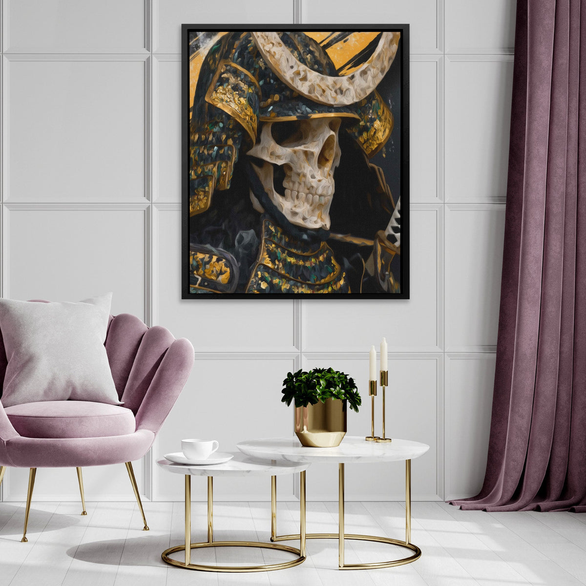 Warrior's Eternal Rest - Luxury Wall Art