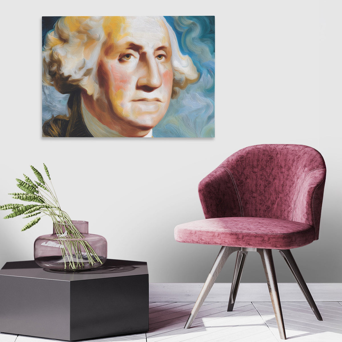 Washington Portrait - Luxury Wall Art