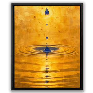 Water Droplets - Luxury Wall Art