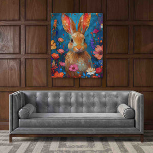 Watercolor Rabbit - Luxury Wall Art