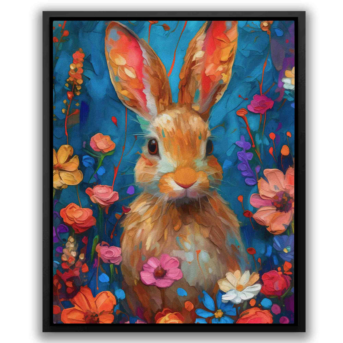 Watercolor Rabbit - Luxury Wall Art
