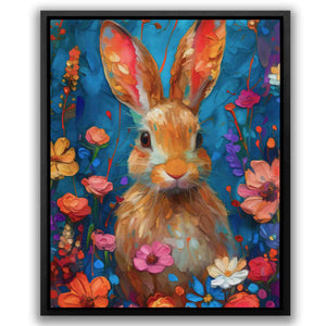 Watercolor Rabbit - Luxury Wall Art