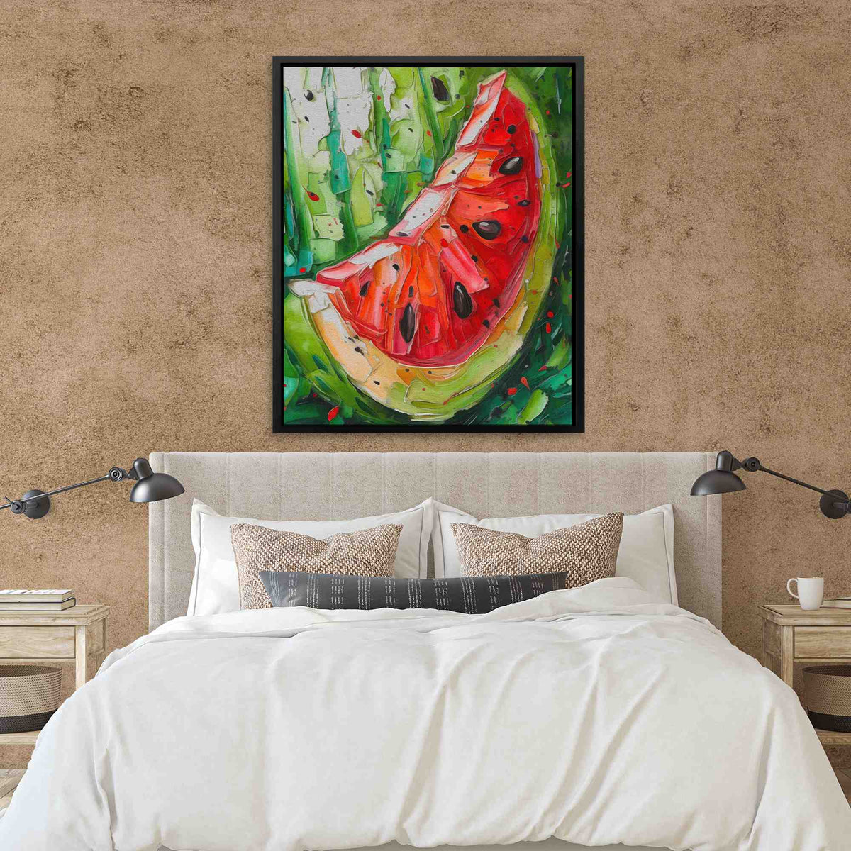 Watercolor Watermelon - Luxury Wall Art