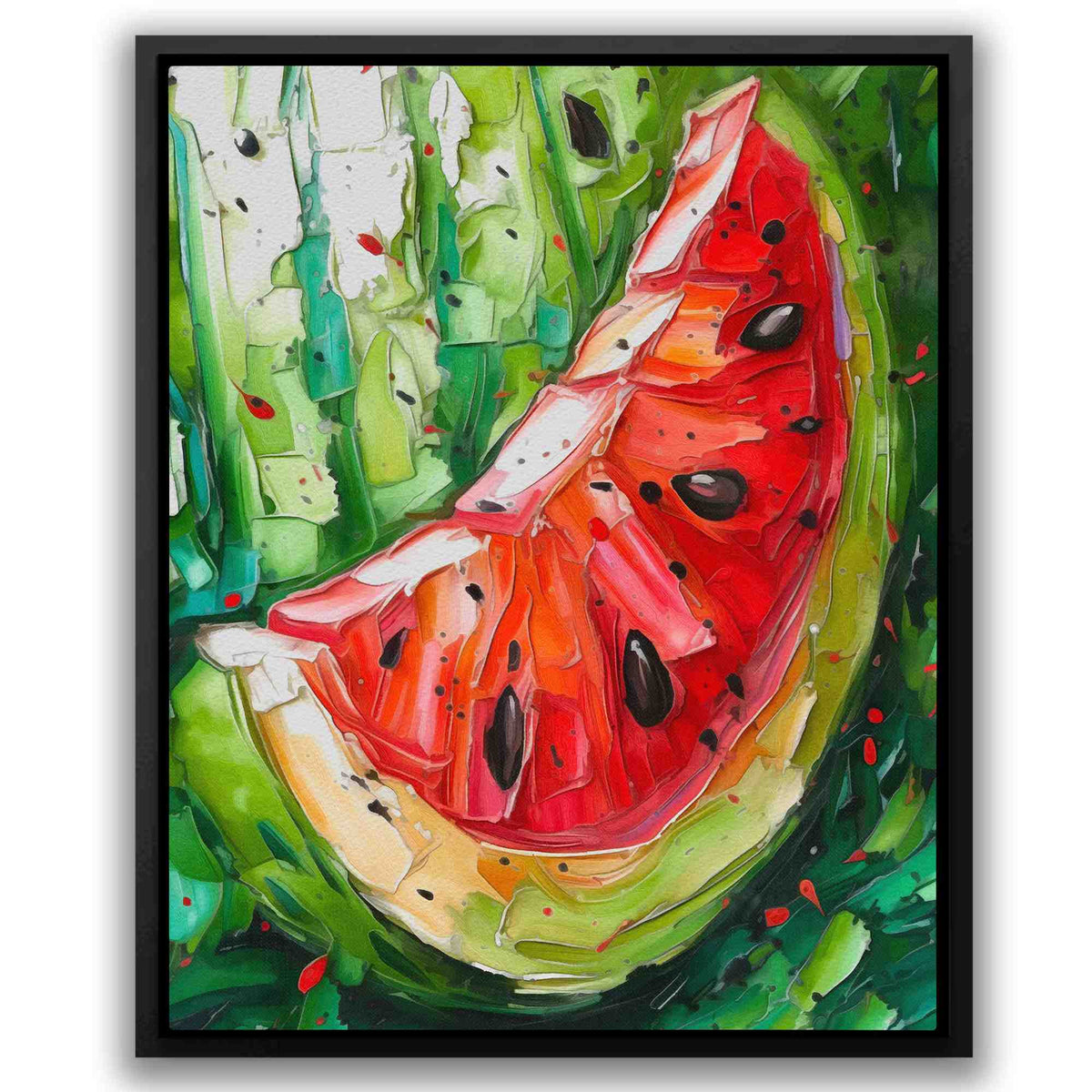 Watercolor Watermelon - Luxury Wall Art